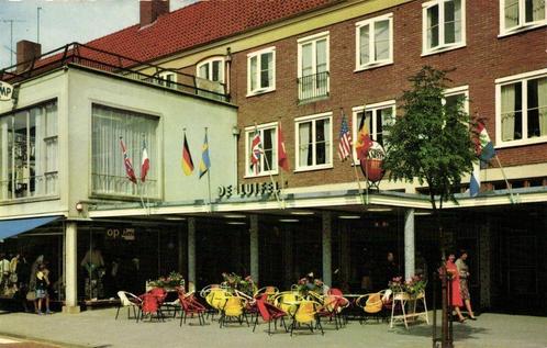 Hotel-Cafe-Restaurant De Luifel, Emmeloord - ongelopen, Verzamelen, Ansichtkaarten | Nederland, Ongelopen, Overijssel, 1920 tot 1940