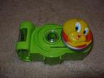 1 lichtgroen kinder fototoestel met eendmotief, Kinderen en Baby's, Speelgoed | Overig, Ophalen of Verzenden, Zo goed als nieuw