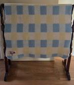Vintage Aebe wollen deken 75 x 135 cm, Ophalen of Verzenden, Gebruikt, Deken