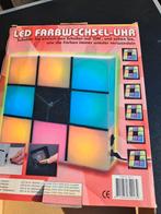 LED Kleurwissel Klok, Huis en Inrichting, Woonaccessoires | Klokken, Ophalen of Verzenden, Nieuw, Analoog, Wekker of Tafelklok