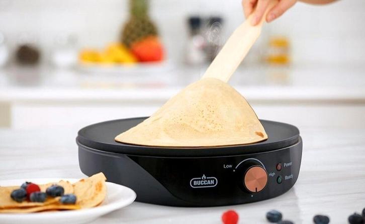 Crêpe- en pannenkoekenmaker van Buccan, Huis en Inrichting, Keuken | Potten en Pannen, Nieuw, Ophalen of Verzenden