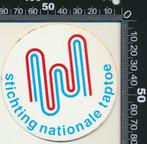 Sticker: Stichting Nationale Taptoe, Ophalen of Verzenden, Zo goed als nieuw, Bedrijf of Vereniging