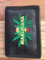 Zwarte portemonnee, nieuw met afbeelding van marihuana blad., Nieuw, Ophalen of Verzenden, Rood