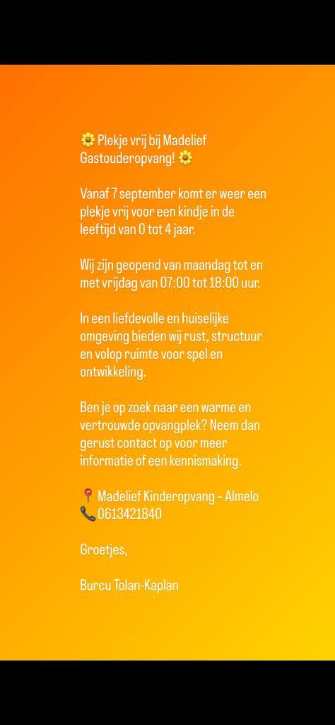 GASTOUDEROPVANG PLEKJE VRIJ!!, Diensten en Vakmensen, Oppas en Kinderopvang, Gastouders