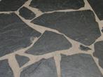 prachtige zwarte leisteen flagstones Mystic Black € 25,95 m2, Tuin en Terras, Nieuw, Natuursteen, Ophalen, Terrastegels