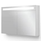 Nieuwe spiegelkast 120x70 wit met LED, Nieuw, Minder dan 25 cm, Minder dan 100 cm, 100 tot 150 cm