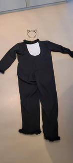 Kattenkostuum 7-9jr Carnaval, Ophalen of Verzenden, Zo goed als nieuw, 134 t/m 140, Jongen of Meisje