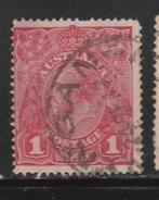 Australië 1913 - George V, Verzenden, Gestempeld