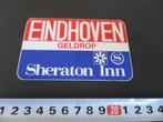 sticker ehv eindhoven geldrop sheraton inn hotel, Ophalen, Zo goed als nieuw, Bedrijf of Vereniging