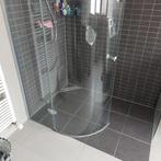 douchewand met deur glas, Huis en Inrichting, Ophalen, Gebruikt