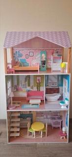 Barbiehuis kidkraft, Ophalen, Zo goed als nieuw, Toebehoren