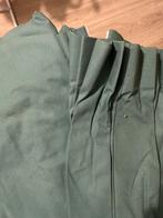 Verduisterende gordijnen, Gebruikt, Groen, Ophalen of Verzenden, 200 cm of meer