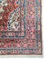 Handgeknoopt Perzisch wol Kashmir tapijt Animals 245x347cm, Persian Perzisch vintage oosters hype, Crème, 200 cm of meer, Ophalen of Verzenden