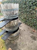 Rustiqe bloembakken., Ophalen, Zo goed als nieuw, Rond, Minder dan 30 cm