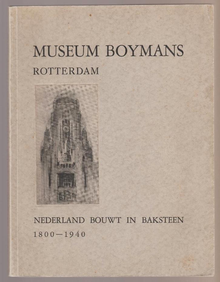 1941 nederland bouwt in baksteen catalogus architecten bouw, Boeken, Kunst en Cultuur | Architectuur, Gelezen, Architecten, Ophalen of Verzenden
