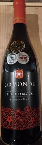 Ormonde "the old Block" Sauvignon Blanc 2017, Verzamelen, Wijnen, Nieuw, Afrika, Witte wijn, Ophalen of Verzenden