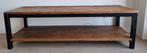 tv meubel acaciahout met metaal, Ophalen, 150 tot 200 cm, Nieuw, Metaal