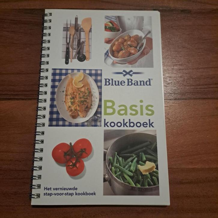 Blue Band Basis Kookboek - Zo goed als nieuw!, Boeken, Kookboeken, Zo goed als nieuw, Voorgerechten en Soepen, Hoofdgerechten