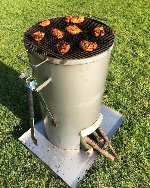 BBQ Braai Afrikaanse Braai RVS grill, Tuin en Terras, Barbecue-accessoires, Nieuw, Ophalen