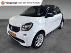 Smart Forfour EQ Passion SOH 92% Panodak (bj 2019), Automaat, 12 maanden, Gebruikt, Wit