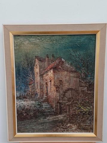 schilderij Maastricht watermolen Walter Neuhof beschikbaar voor biedingen
