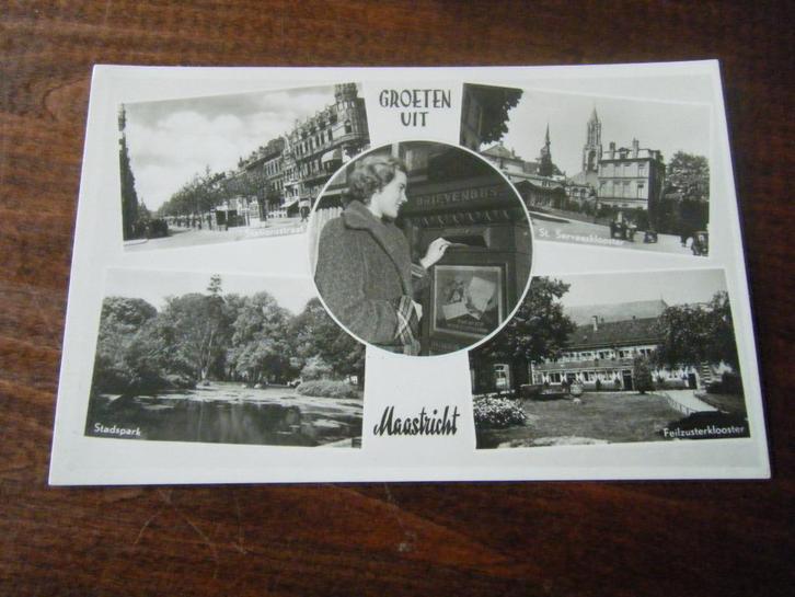 V28 - Maastricht - oa Feilzusterklooster - Mooie oude kaart, Verzamelen, Ansichtkaarten | Nederland, Limburg, Ophalen of Verzenden