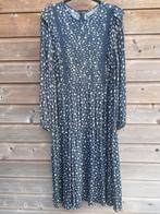 Lange bewerkte jurk Yessica donkerblauw maat 42/XL nieuw, Kleding | Dames, Jurken, Blauw, Maat 42/44 (L), Nieuw, Ophalen of Verzenden