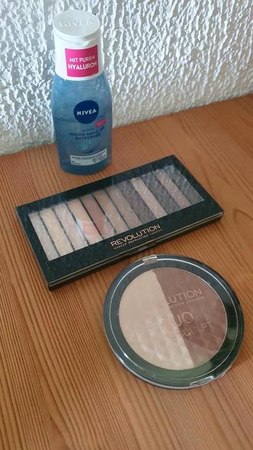 Gratis ophalen Nivea make up reiniger Revolution oogschaduw beschikbaar voor biedingen