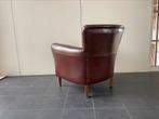Twee gave clubfauteuils van schapenleer vintage, Ophalen, Nvt, Nvt, Nvt