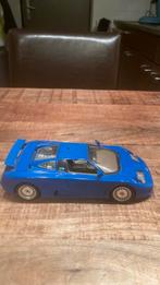 Blauwe Bugatti Modelauto, Ophalen, Gebruikt, Auto, Overige merken