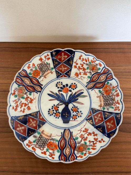 Japans Imari Porseleinen Bord, Antiek en Kunst, Antiek | Porselein, Ophalen of Verzenden