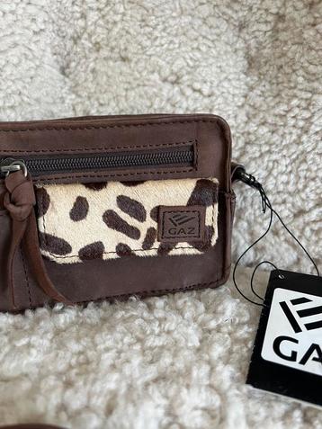 GAZ leren tas - bruin. Nieuw. beschikbaar voor biedingen