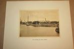 Antieke prent/foto - Scheepshelling Joh. Berg Delfzijl - 191, Ophalen of Verzenden, Voor 1940, Gebruikt