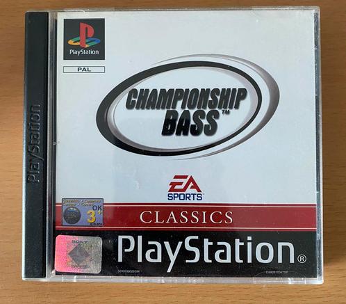 Championship bass, Spelcomputers en Games, Games | Sony PlayStation 1, Zo goed als nieuw, Sport, 2 spelers, Vanaf 3 jaar, Ophalen of Verzenden
