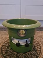 Vintage Emaille Petroleumstel - Beccon, Ophalen