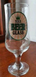 Leuk Your Beer Glass, bierglas als nieuw, Ophalen of Verzenden, Nieuw, Bierglas