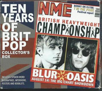 CD Box Ten Years Of Brit Pop beschikbaar voor biedingen