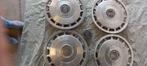 Wieldoppen, 4 stuks 14 inch chrome -Volvo, Auto diversen, Wieldoppen, Ophalen of Verzenden, Gebruikt