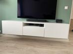 Tv meubel/kast wit zwevend Ikea, Huis en Inrichting, Kasten | Televisiemeubels, Ophalen, Gebruikt, 150 tot 200 cm, Minder dan 100 cm
