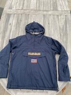 Napapijri Rainforest Anorak XXL - Donkerblauw, Blauw, Overige maten, Ophalen of Verzenden, Zo goed als nieuw