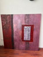 Schilderij. 1 meter bij 1 meter, Ophalen of Verzenden