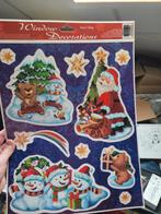 kerst raam stickers, Diversen, Kerst, Ophalen of Verzenden, Zo goed als nieuw