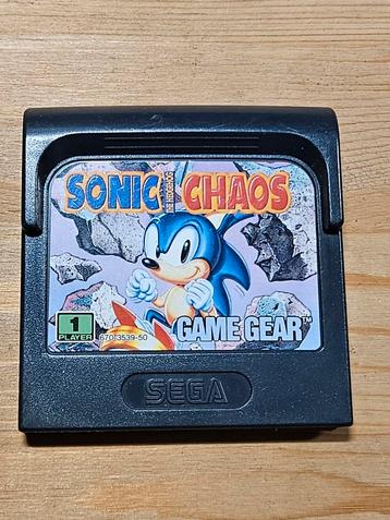 Game gear sega sonic chaos spel  beschikbaar voor biedingen