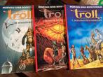 Troll eerste druk strip deel 1&2&3, Boeken, Ophalen of Verzenden, Morvan, Zo goed als nieuw, Meerdere stripboeken