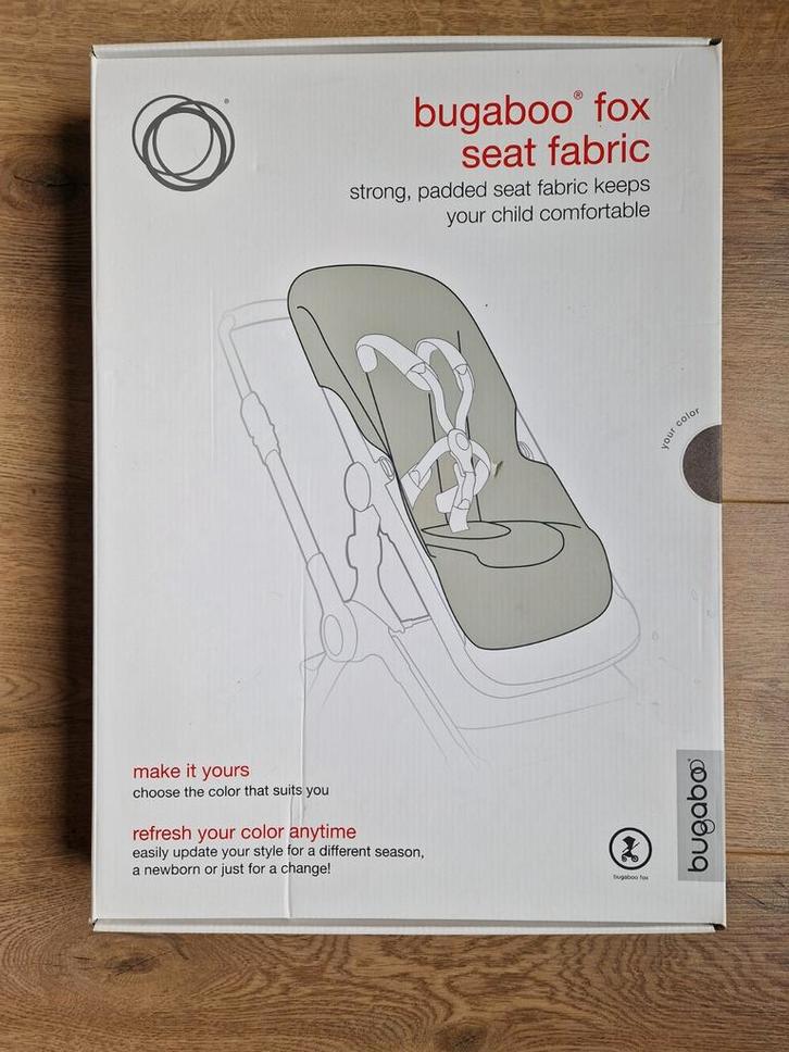 Bugaboo grijs bekleding NIEUW, Kinderen en Baby's, Kinderwagens en Combinaties, Nieuw, Bugaboo, Ophalen of Verzenden