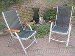 Klapstoelen, Ophalen, Zo goed als nieuw, Aluminium, Verstelbaar
