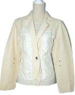 Marc Cain blazer, jasje, colbert, eggshell/wit, Mt. L, Marc Cain, Overige kleuren, Verzenden, Maat 42/44 (L)