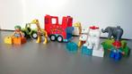 Lego Duplo Circus Transport en Baby Dierentuin (incompleet), Ophalen of Verzenden, Gebruikt, Duplo