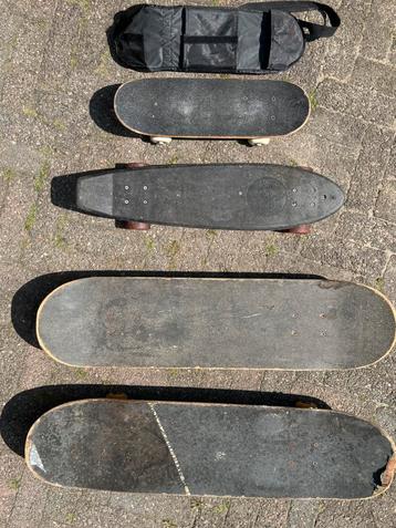 Diverse skateboards en longboard–mogen weg voor een prikkie! beschikbaar voor biedingen
