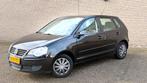 Volkswagen Polo 1.4 16V 59KW 2007 Zwart LPG | airco | NAP, Auto's, Volkswagen, Voorwielaandrijving, 1037 kg, Stof, 4 cilinders